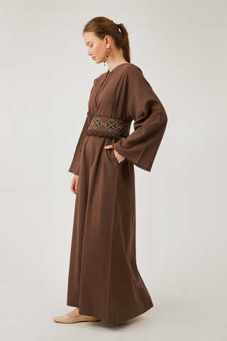 Asrin Dress Brown - 9