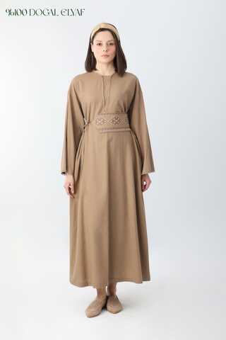 Asrin Dress Camel - 13