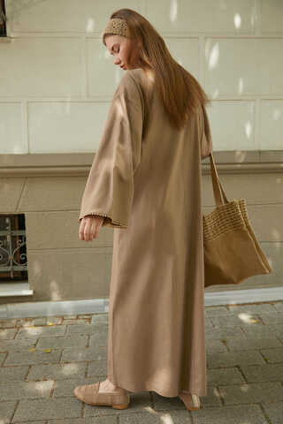 Asrin Dress Camel - 12
