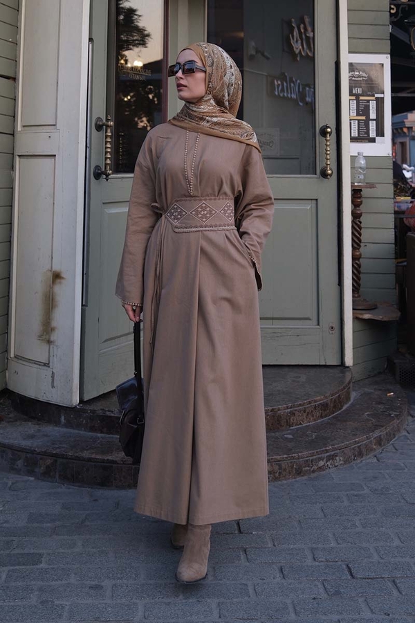 Asrin Dress Camel - 2