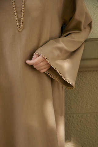 Asrin Dress Camel - 10
