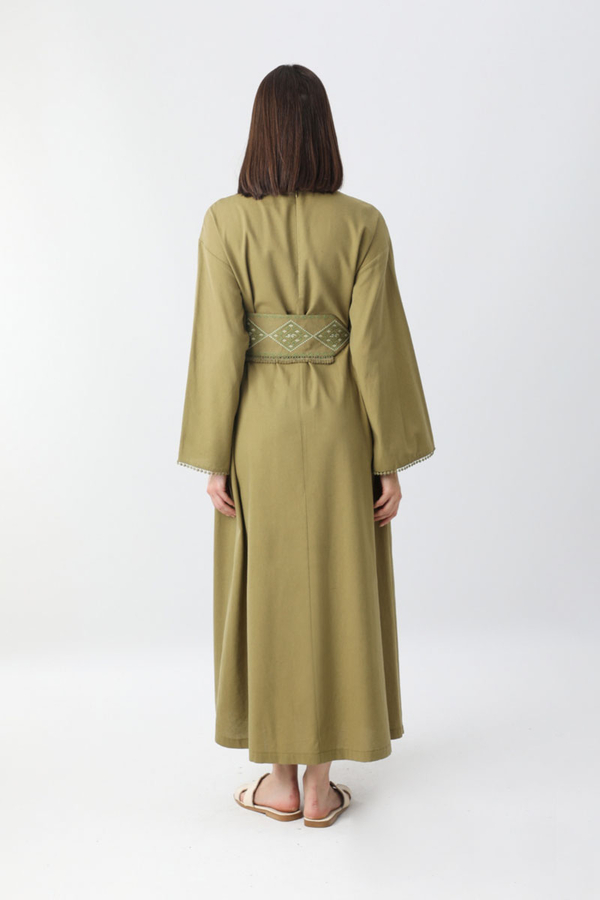 Asrin Dress Khaki - 16