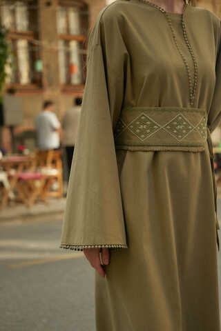 Asrin Dress Khaki - 7