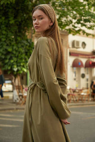 Asrin Dress Khaki - 9