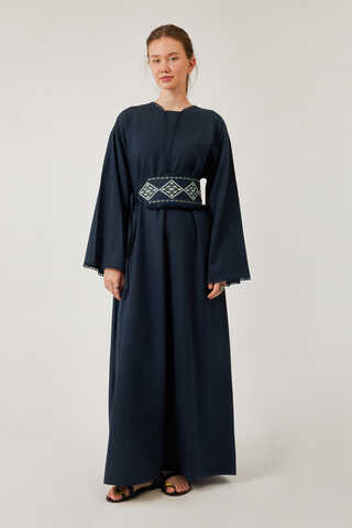 Asrin Dress Navy - 4