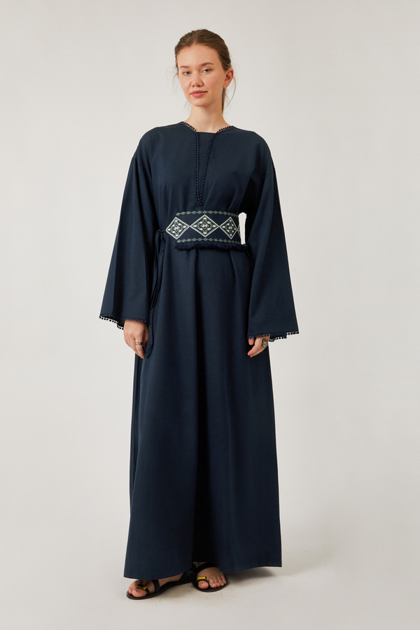 Asrin Dress Navy - 4