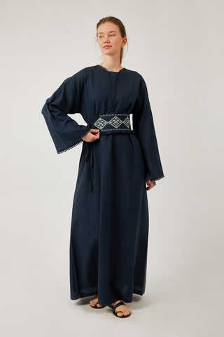 Asrin Dress Navy - 5