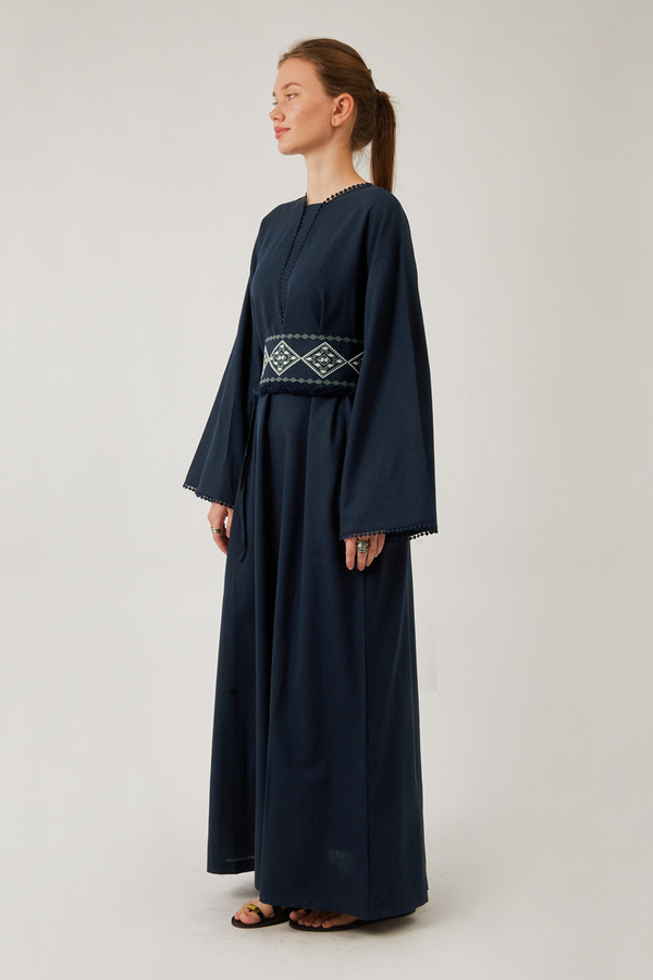 Asrin Dress Navy - 7