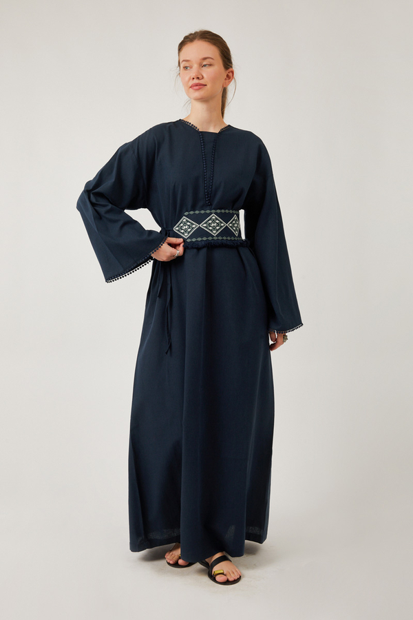Asrin Dress Navy - 5