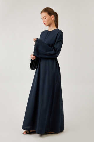 Asrin Dress Navy - 8