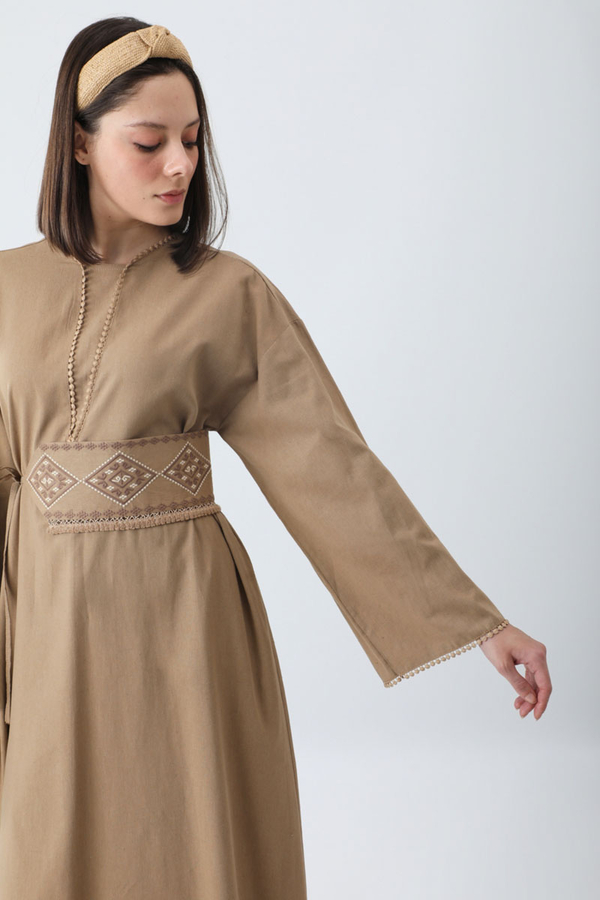 Asrın Elbise Camel - 16