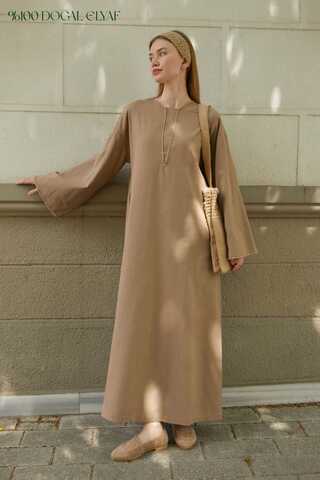 Asrın Elbise Camel - 1
