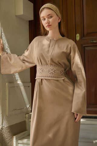 Asrın Elbise Camel - 3