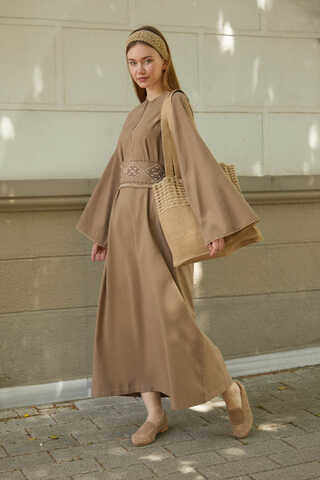 Asrın Elbise Camel - 8