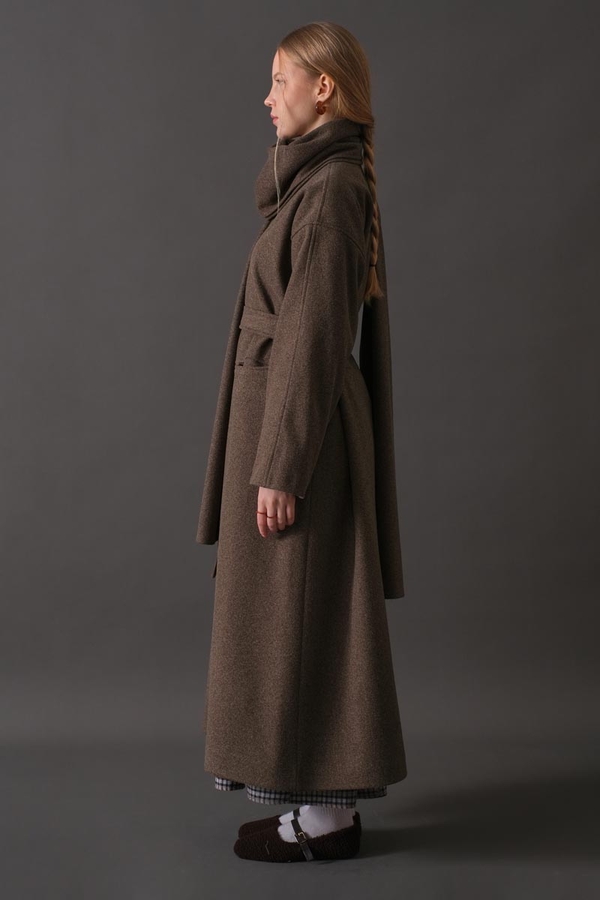 Atkılı Kaban Kahverengi - 2