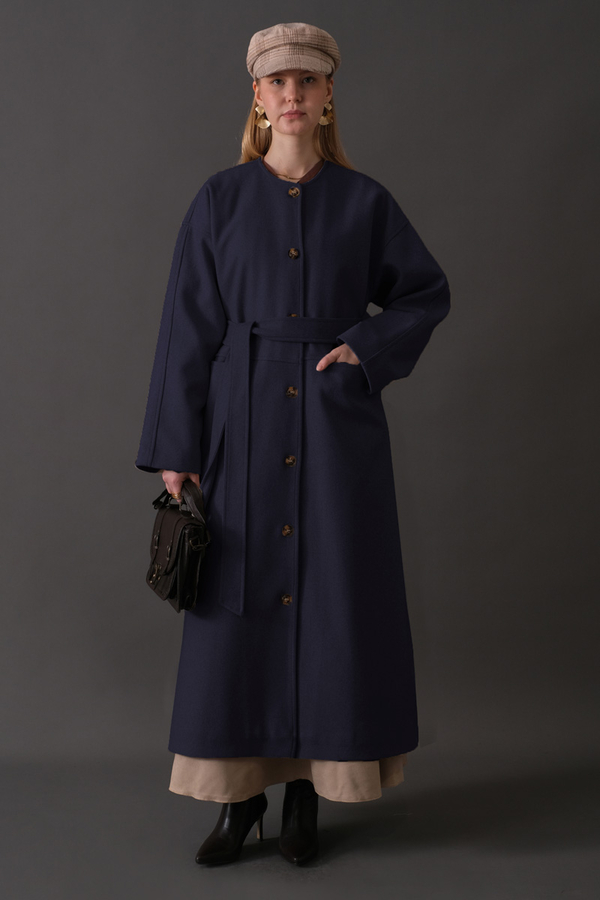 Atkılı Kaban Lacivert - 4