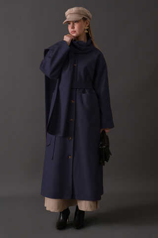 Atkılı Kaban Lacivert - 2