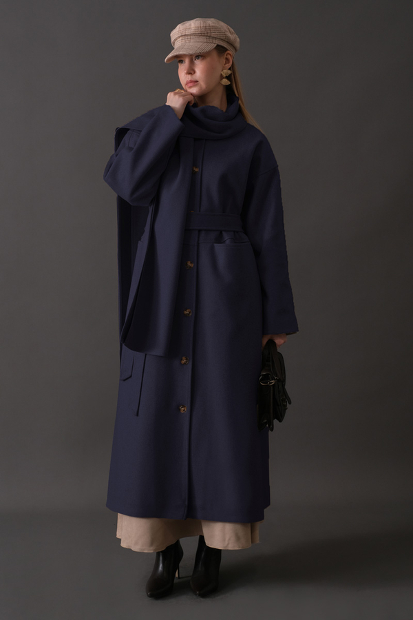 Atkılı Kaban Lacivert - 2