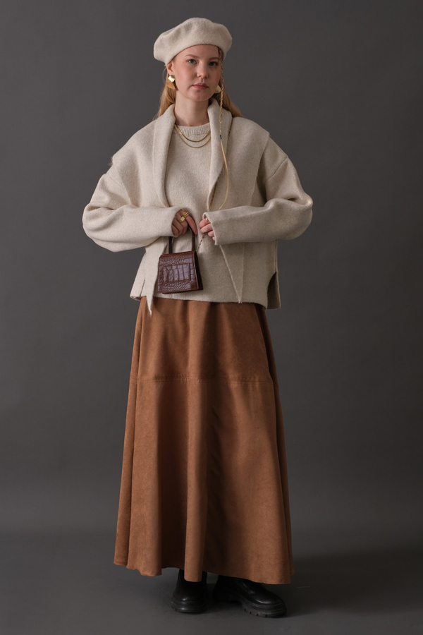 Atkılı Triko Kazak Taş - 2