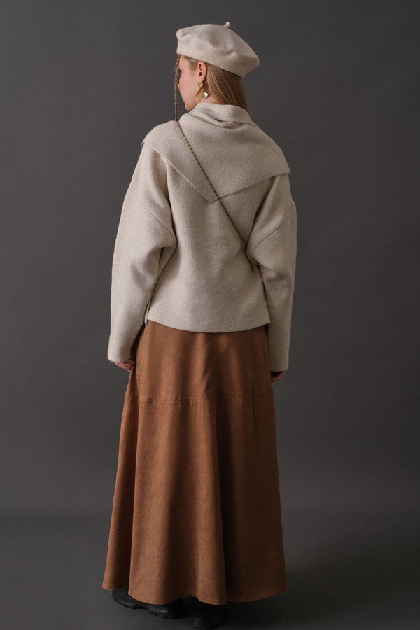 Atkılı Triko Kazak Taş - 13