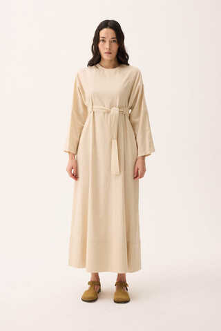 Ayana Keten Elbise Taş - 2