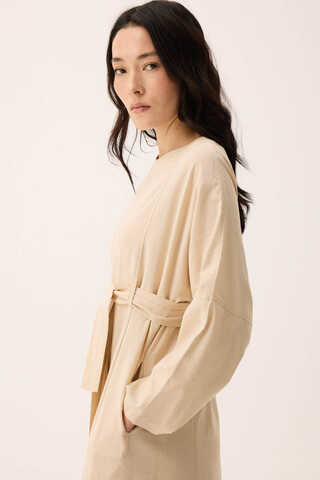 Ayana Keten Elbise Taş - 9