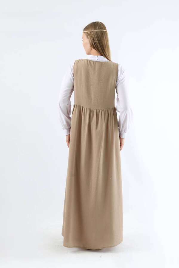 Bağcıklı Jile Takım Camel - 5