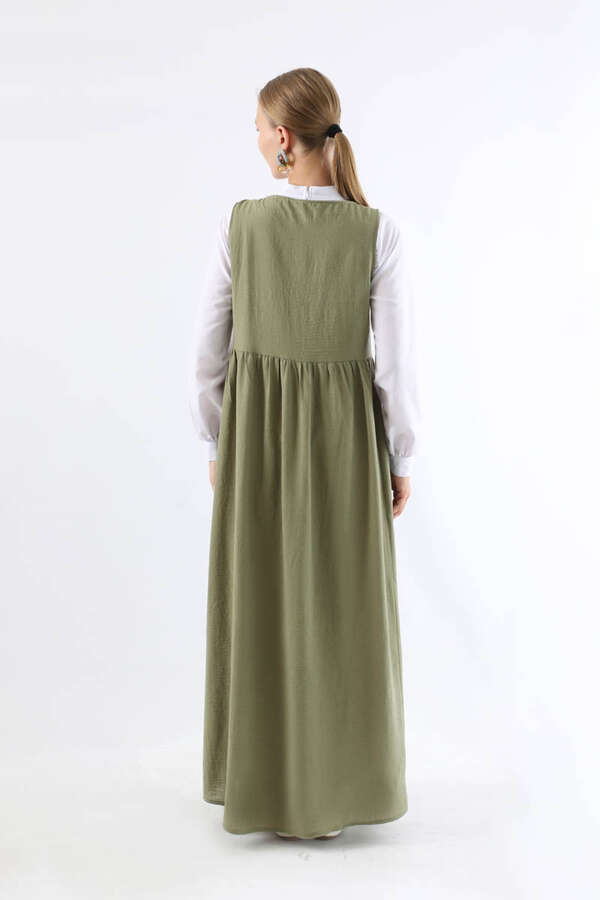 Bağcıklı Jile Takım Haki - 5