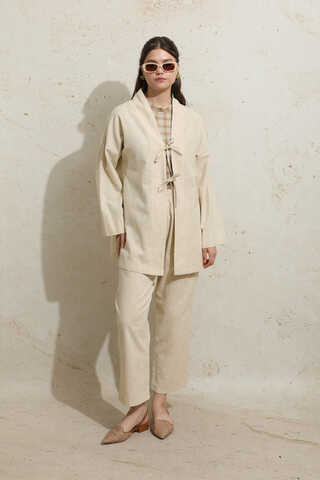 Bağcıklı Kimona Takım Taş - 2