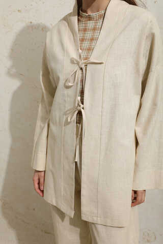 Bağcıklı Kimona Takım Taş - 6