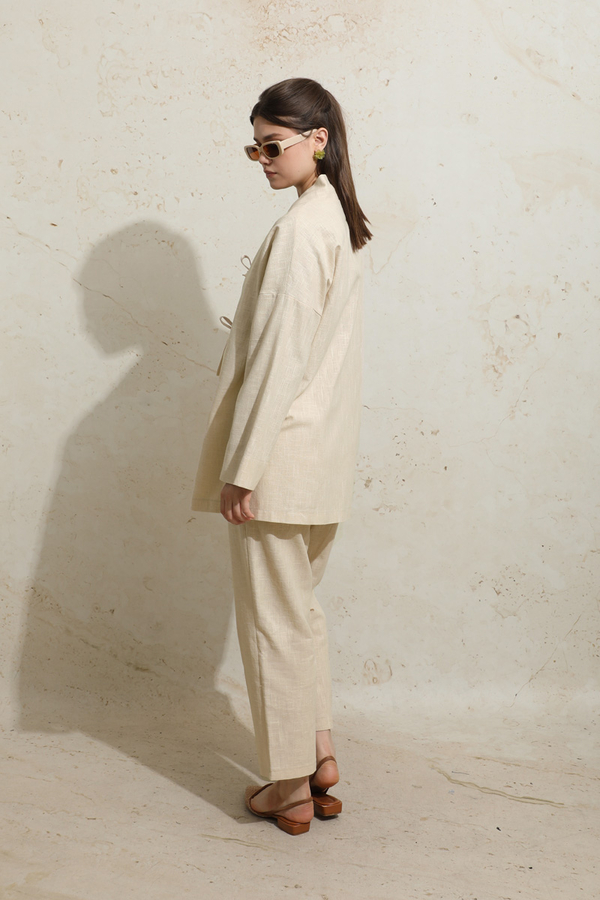 Bağcıklı Kimona Takım Taş - 7