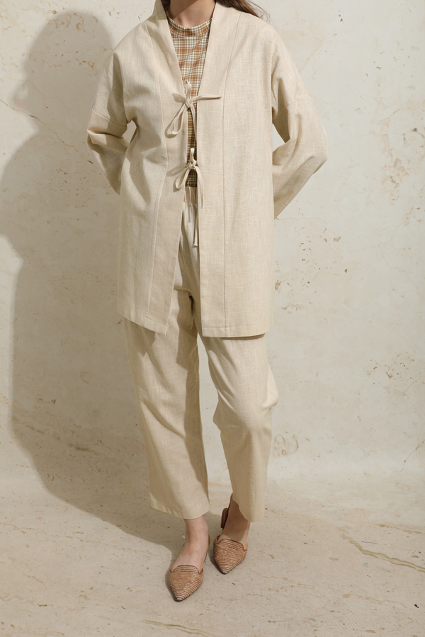 Bağcıklı Kimona Takım Taş - 3