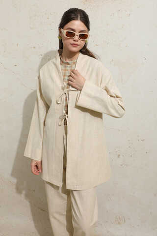 Bağcıklı Kimona Takım Taş - 4