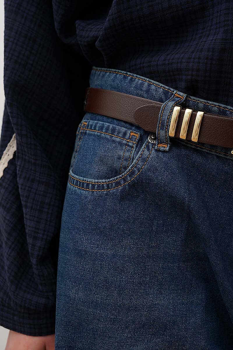 Baggy Kot Pantolon Açık Mavi - 3
