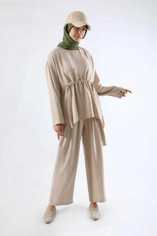 Bound Shirred Detail Team Stone - 1