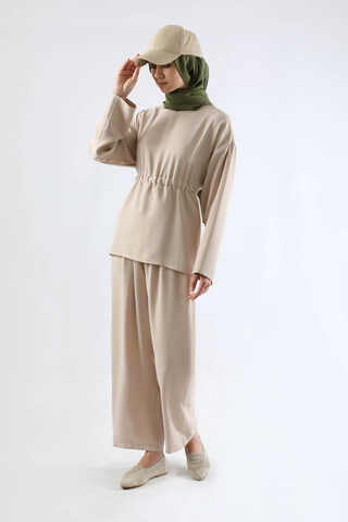 Bound Shirred Detail Team Stone - 3