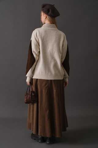 Baklava Desenli Hırka Taş - 14