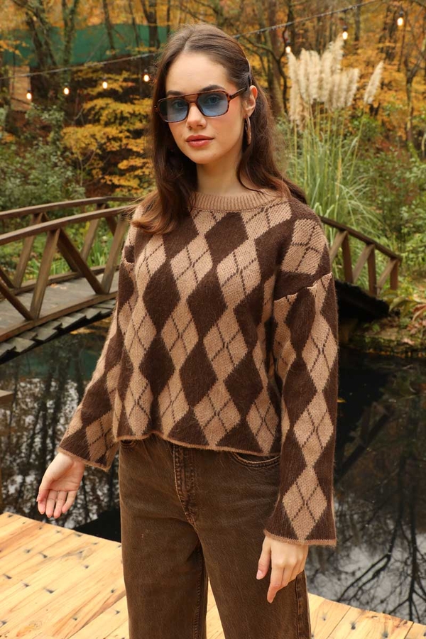 Baklava Tüylü Kazak Camel - 3