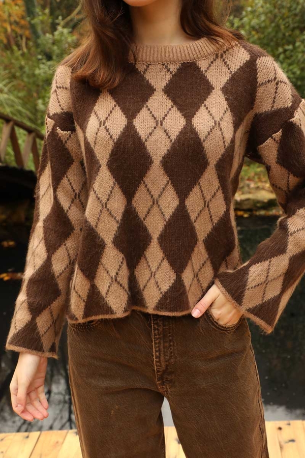 Baklava Tüylü Kazak Camel - 4