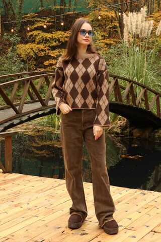 Baklava Tüylü Kazak Camel - 2