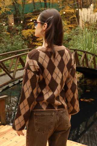 Baklava Tüylü Kazak Camel - 6