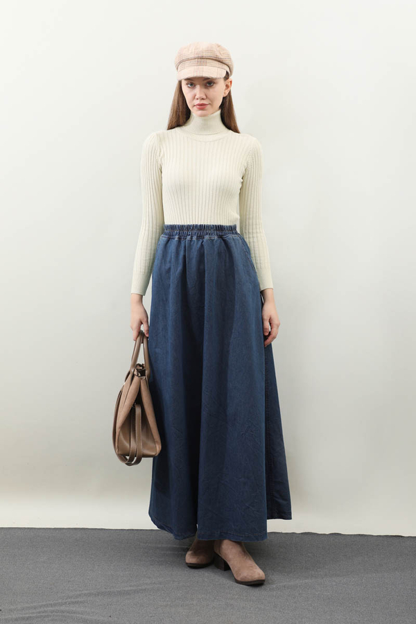 Balıkçı Yaka Triko Body Krem - 2