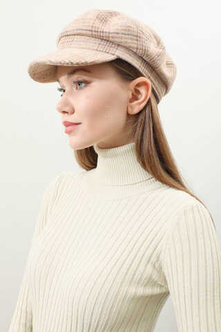 Balıkçı Yaka Triko Body Krem - 4