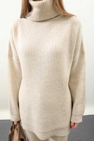 Balıkçı Yaka Triko Takım Taş - 7