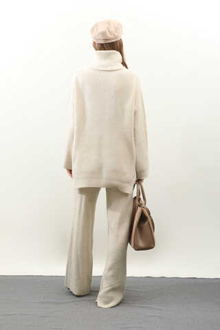 Balıkçı Yaka Triko Takım Taş - 8