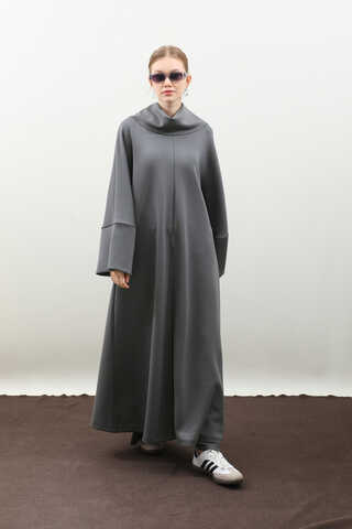 Balıkçı Yaka Tunik Takım Antrasit - 10