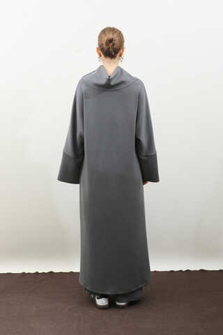 Balıkçı Yaka Tunik Takım Antrasit - 17