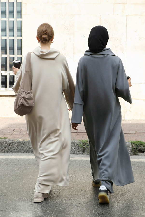 Balıkçı Yaka Tunik Takım Antrasit - 9