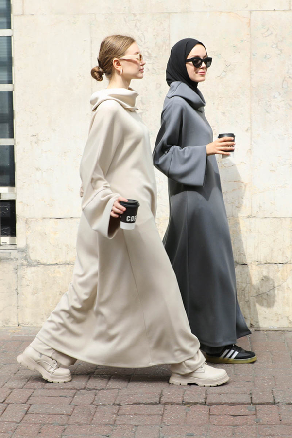 Balıkçı Yaka Tunik Takım Antrasit - 7