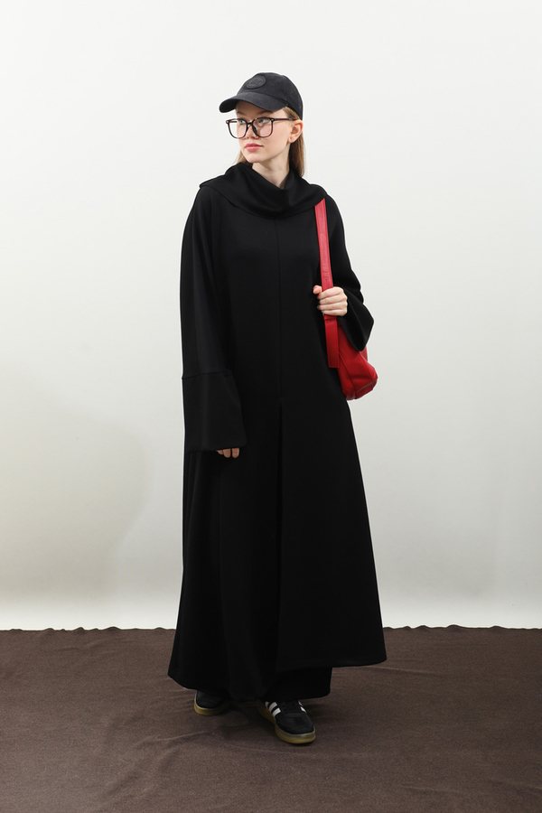 Balıkçı Yaka Tunik Takım Siyah - 3